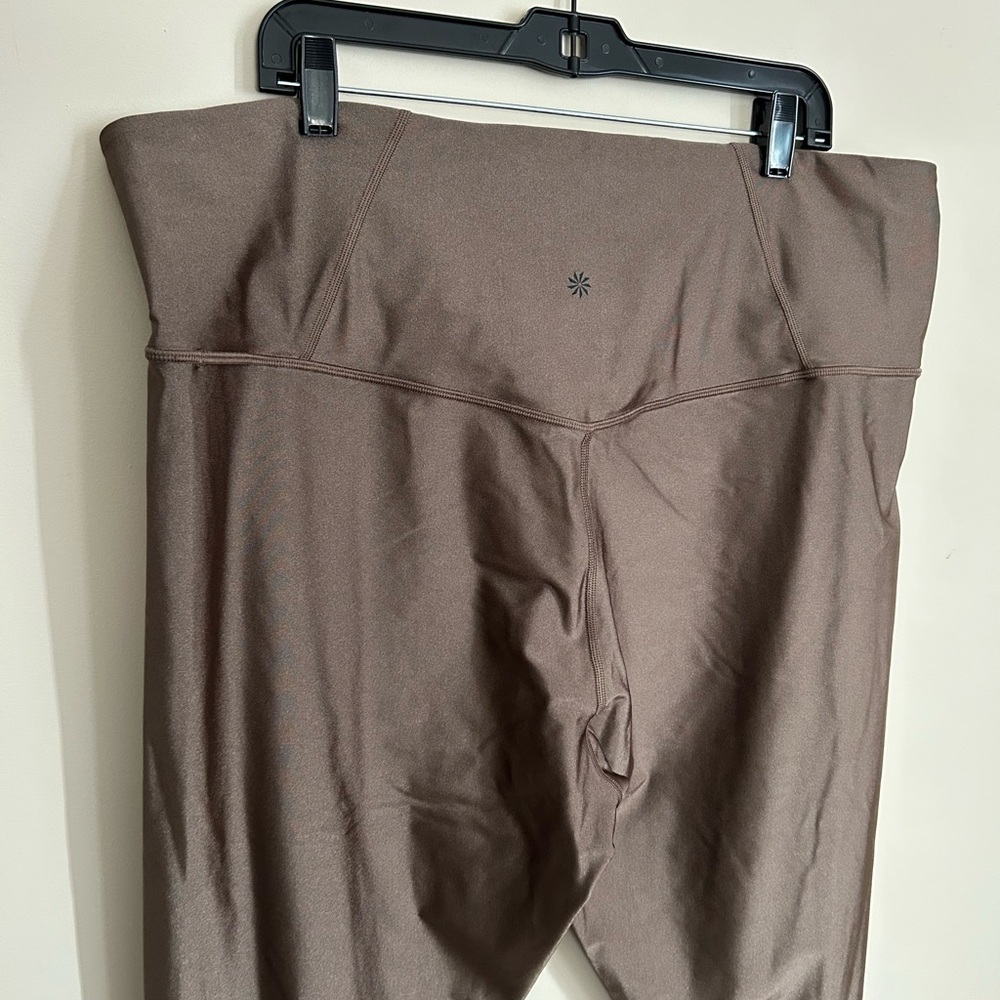 Athleta Elation Shine Tight Size 3X Pyrite Shine - Picture 4 of 9